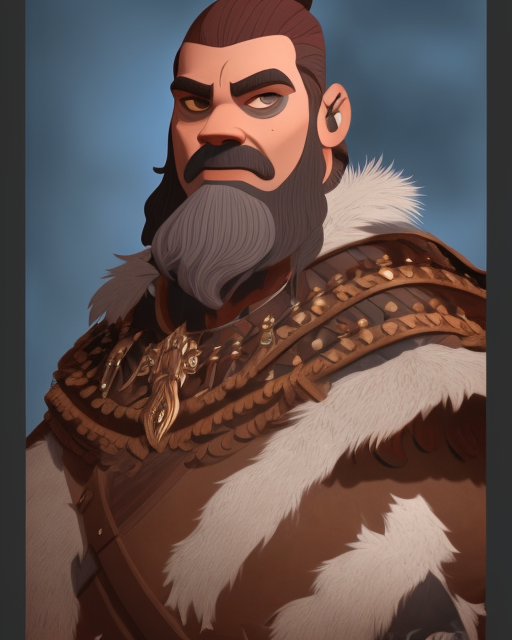 evang, a Viking warrior, character design, detailed face, epic fantasy, detail 8k_72821.png